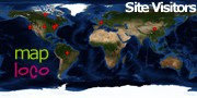Locations of Site Visitors