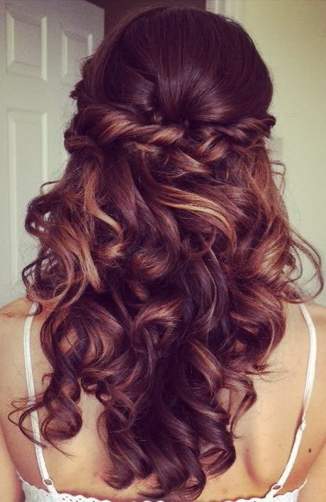  Cute  prom  hairstyles  for long hair  2019