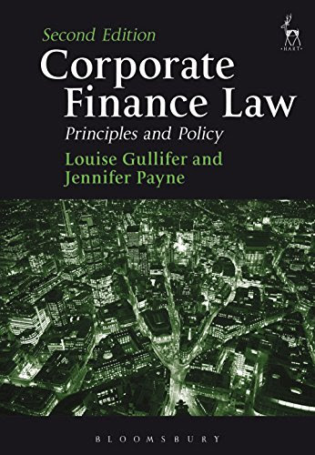Corporate Finance Law,: Principles and Policy