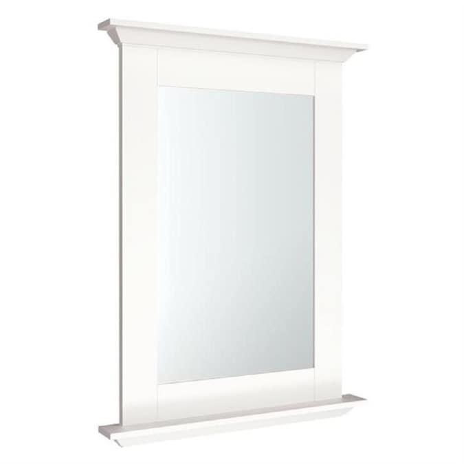 white bathroom mirror cabinet with lights