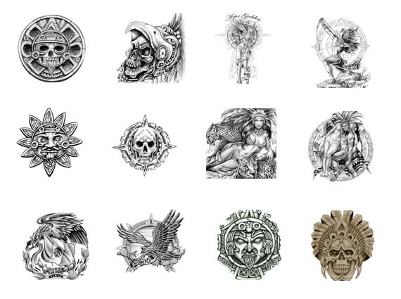 There are some facts about Aztec tattoos, which are interesting to know.