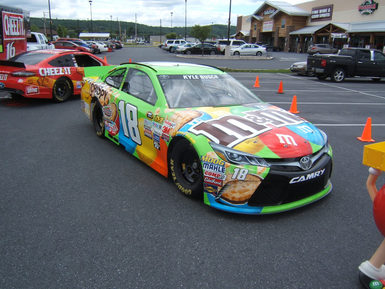 Some Photos Of The Nascar Stock Cars Displayed At Kinsley S Shoprite Of Brodheadsville 6 6 15 The West End Reporter