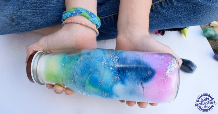 how to make a galaxy in a bottle