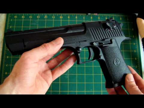 LaZouche Custom airsoft KWC Desert Eagle GBB review.