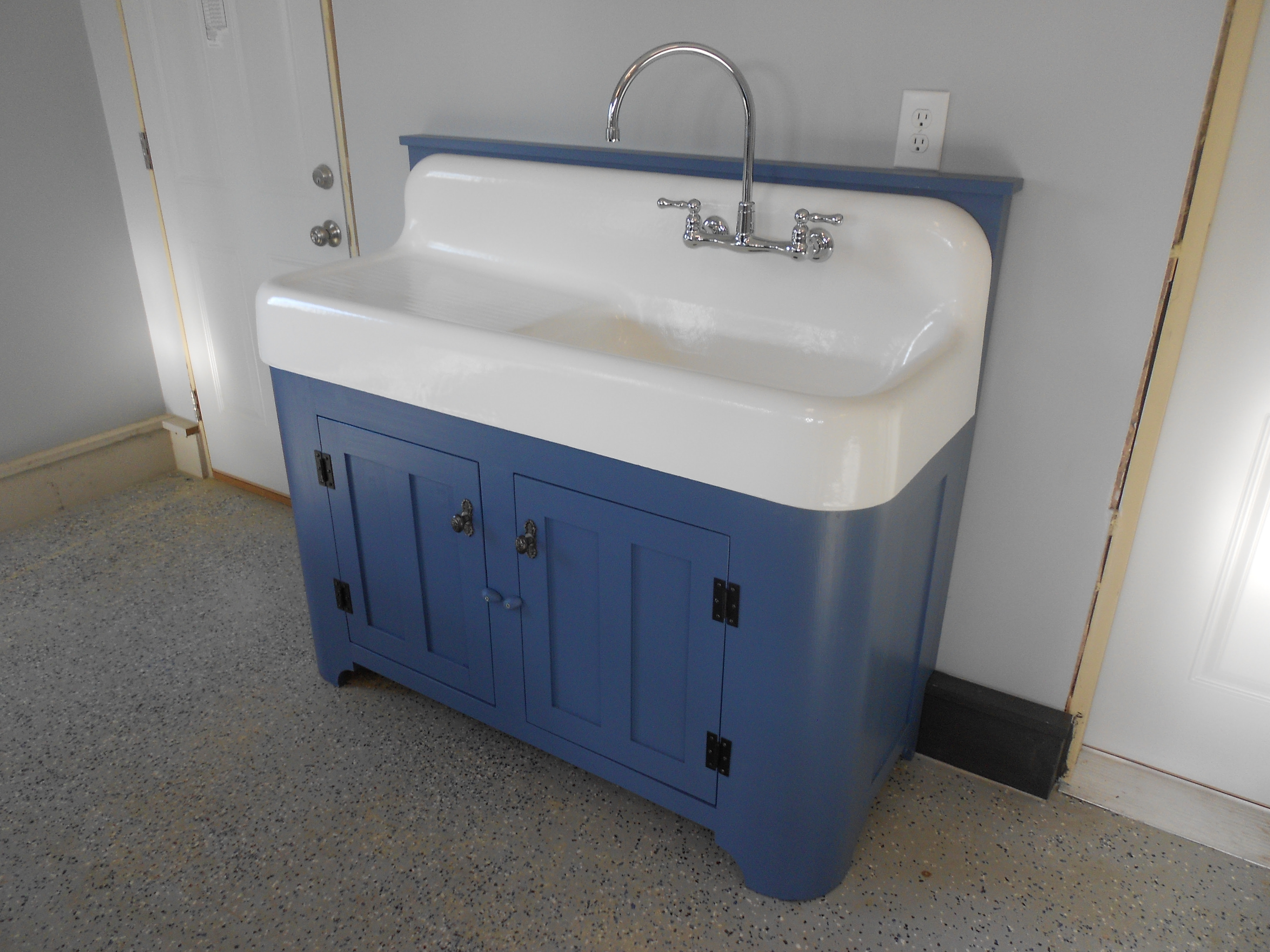 Ana White Drainboard Sink Cabinet With Round Corners DIY Projects