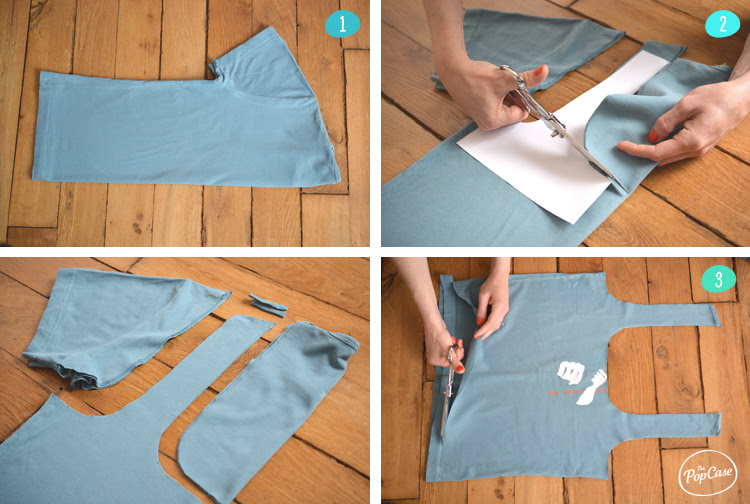 DIY - Comment faire un sac avec un t-shirt | The PopCase