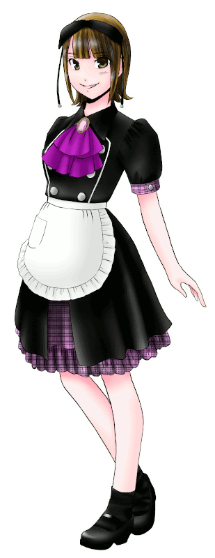 50 メイド喫茶 イラスト 無料イラスト画像