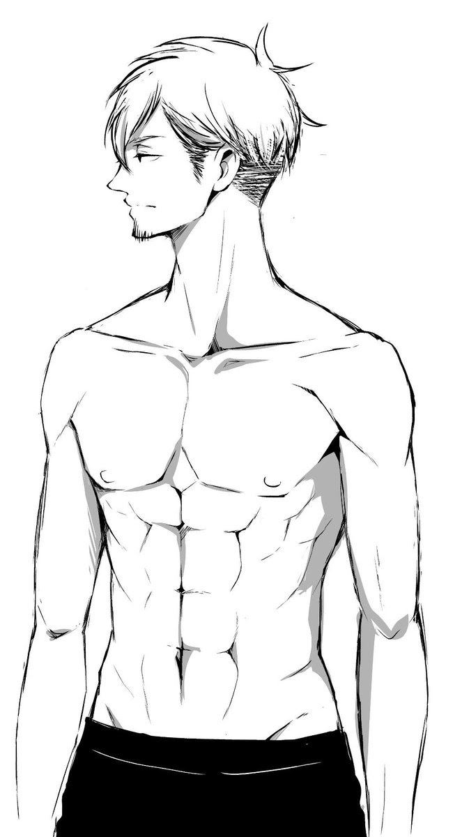 裸をあまり描かないので筋肉の描き方をよく忘れるのですがなんとなくアタリを 舌出してる猫 にしたら忘れなくなりました ツイナビ