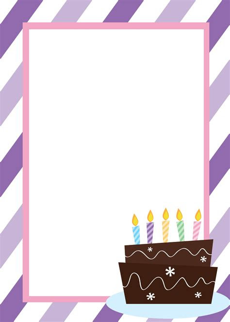 All creative skill levels are welcome. free printable birthday invitation templates