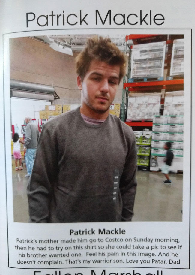 When dad does the yearbook picture instead of mom