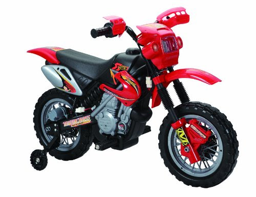 Review for Charles Jacobs RIDE ON KIDS MOTOCROSS Electric Scrambler MOTORBIKE 6V Battery Operated Toy bike car in Red w/ 1 YEAR 5 STAR WARRANTY!