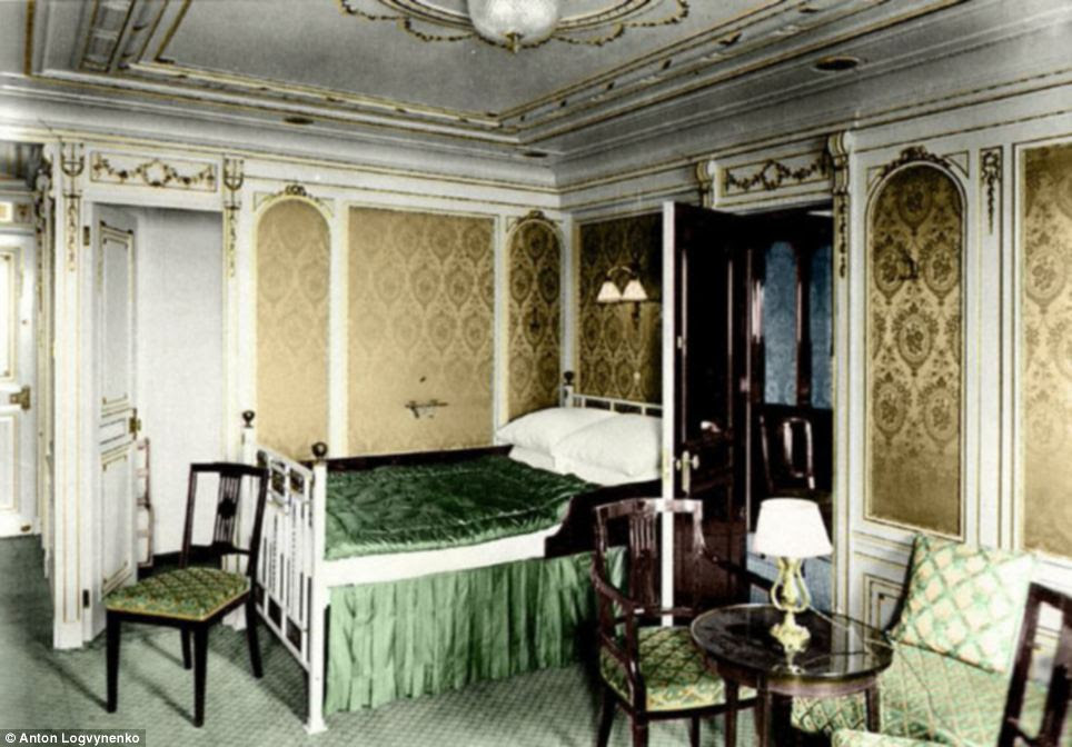 Expensive: The Titanic's designers wanted their liner to resemble a fine hotel on water with the highest stands of luxury 