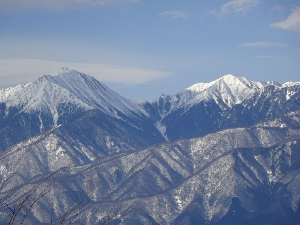 信州裏グルメ情報 雪の光城山 長峰山縦走 北アルプスと安曇野の大パノラマが満喫できる初心者okの雪山入門コース