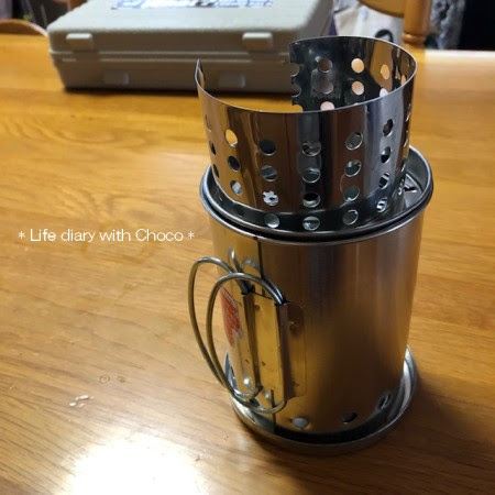 100均で自作ソロストーブ ウッドストーブ ちょこっとチョコとの生活日記