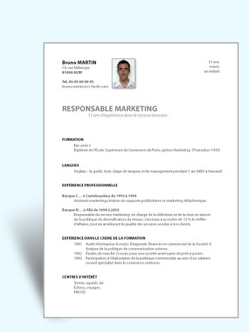 Modele de cv facile a faire