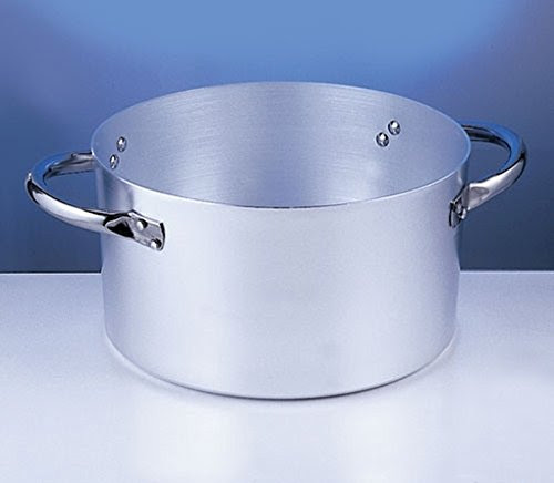 OTTINETTI ALUMINIUM DEEP SAUCEPAN WITH TWO HANDLES cm. 40