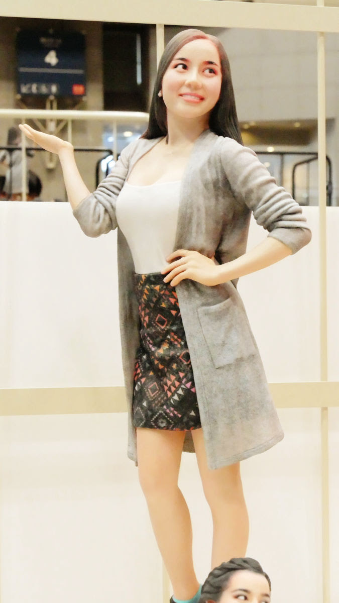 3dプリンターで不気味なほどリアルな等身大フィギュアを作りだす 美峰 ライブドアニュース