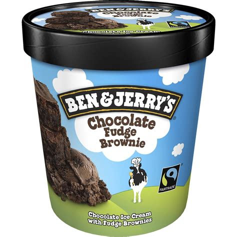 We earn a commission for products purchased through some links in this article. Ben & Jerry's Ice Cream Chocolate Fudge Brownie