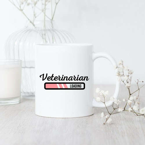 Dinnerware Serveware Veterinarian Loading Vet Student Mug Vet Graduation Gift Veterinarian Gift Vet Mugs