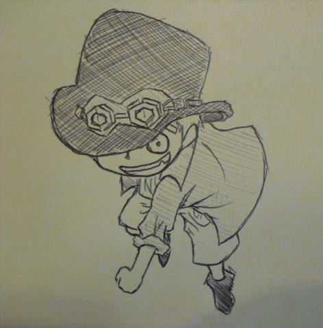 絵を描くの好きなんです イラスト サボ