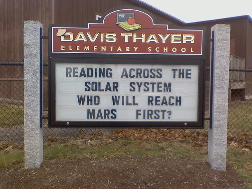 Franklin: Davis Thayer reading challenge