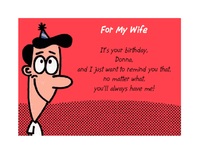 "You'll Always Have Me!" | Birthday Printable Card | Blue ...