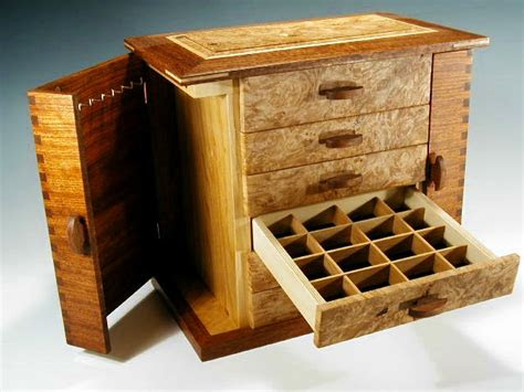 woodwork exotic wood jewelry boxes  plans