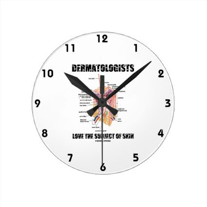 Dermatologists Love The Subject Of Skin Wallclock