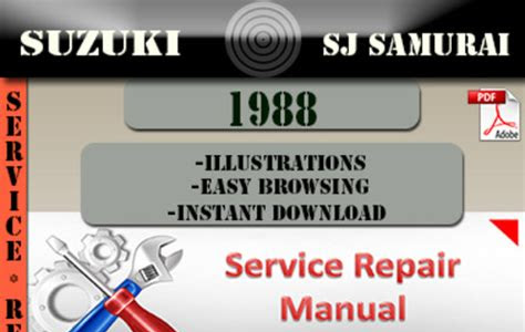 Download AudioBook suzuki samurai factory service repair manual download Nook PDF