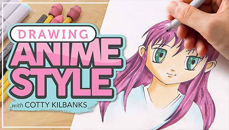 How To Draw Anime Characters An Online Video Course From Craftsy Emptyeasel Com