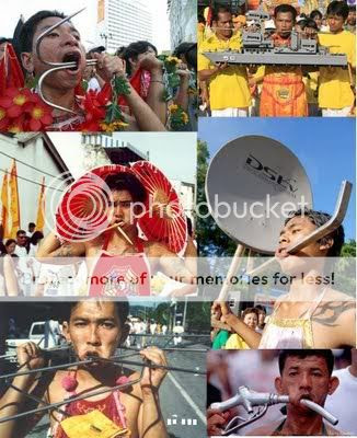 phuketvegetarianfestival03 Festival anual de bizarrices acontece na Tailândia 