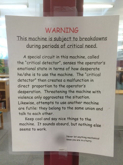 work funny signs It Can Sense Fear