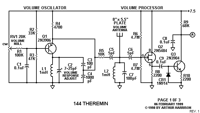 Image Result For Theremin Schematic