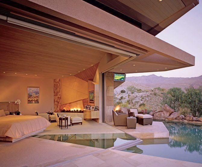 20 Awesome  Bedroom  With Pool  Designs