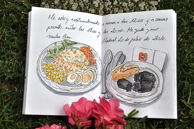 Drawing my breakfast