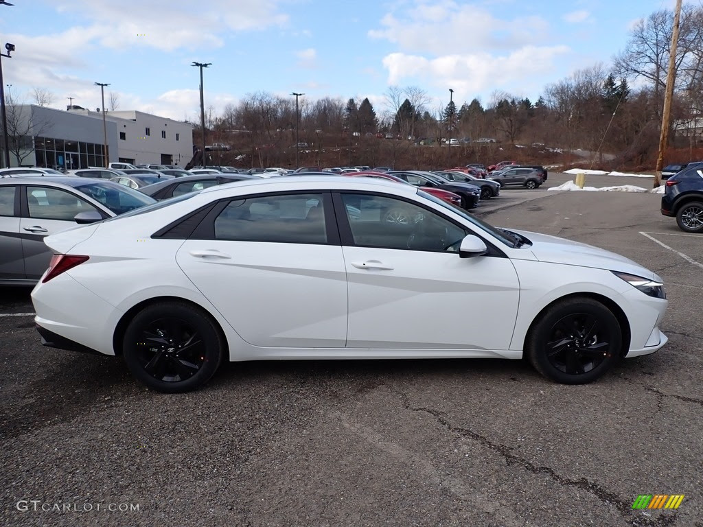 2021 Quartz White Hyundai Elantra SEL #140648669  GTCarLot.com  Car