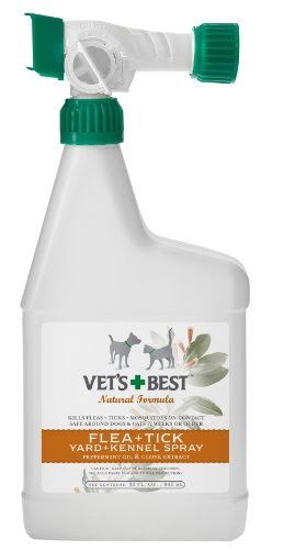 Huge save ondog allergy to fleas Vet's Best Natural Flea + Tick Yard and Kennel Spray