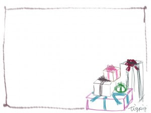 お洒落 シンプルなクリスマスイラスト 大人シック系 Izilook