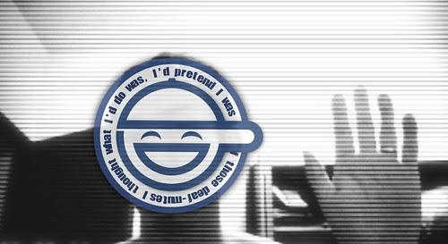 ゴースト囁きまくり誰でもあの攻殻機動隊の笑い男になれちゃうmacapp Lauging Man Saver