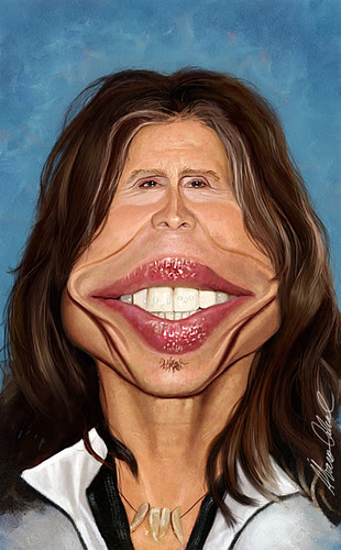 steven tyler caricature. Steven Tyler Caricatra by