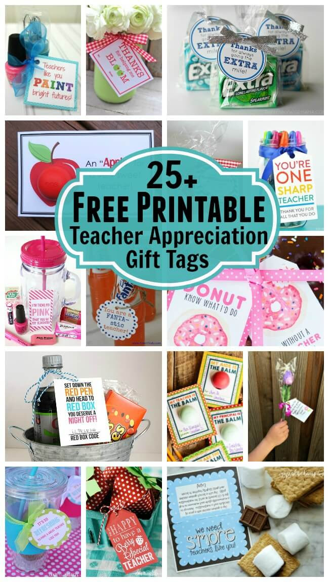 25+ Free Printable Teacher Appreciation Gift Tags - Joy in ...