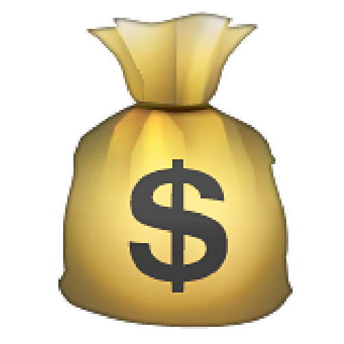 Money bag Emoji Clip art - money bag png download - 501*501 - Free Transparent Money Bag png ...