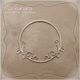 Nostalgia "Ramka okrągła"