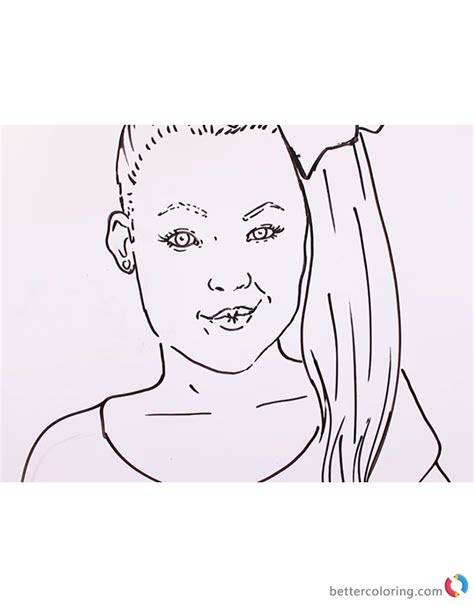 Plus, it's an easy way to celebrate each season or special holidays. jojo siwa coloring sheet free printable coloring pages