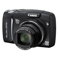 Canon Powershot SX110IS 9MP Digital Camera with 10x Optical Image Stabilized Zoom