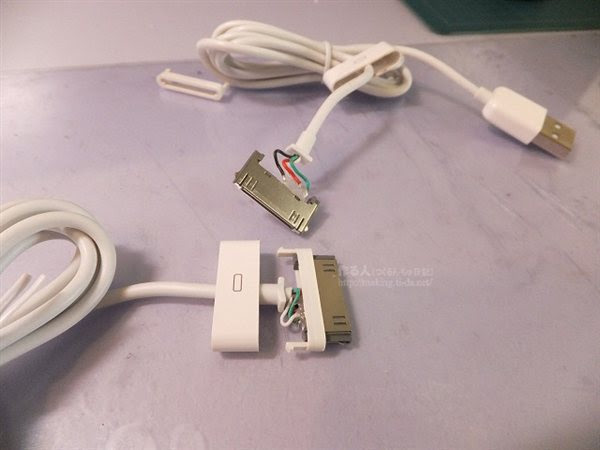 Iphone ライン出力用 ドックコネクタの作り方 作る人 つくるんちゅ 日記