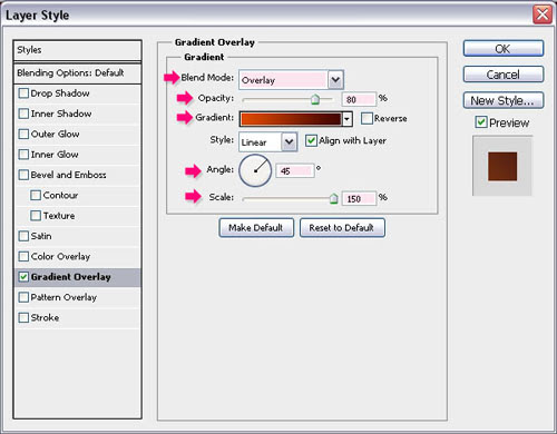 Berkilau Shiny Text Effect langkah 1
