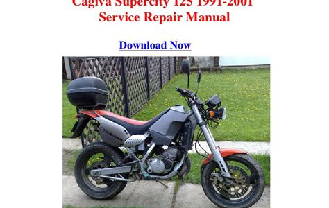 Download PDF Online cagiva super city 125 pdf service repair workshop manual iBooks PDF