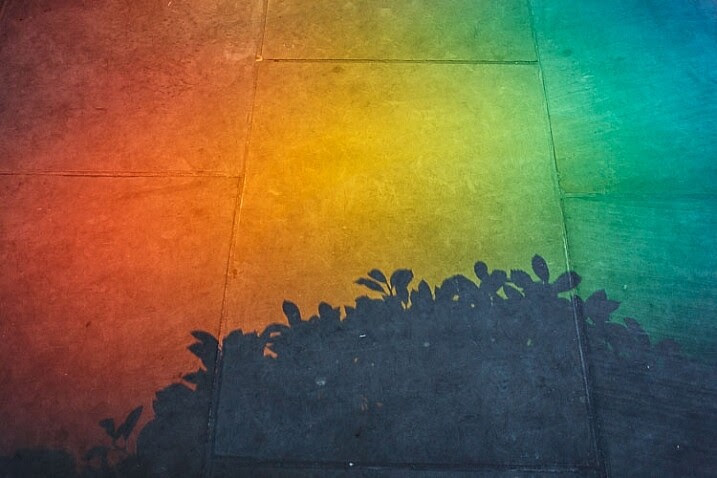 Inspire Your Creativity rainbow