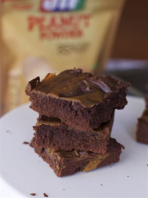 To all the peanut butter lovers out there: Low Fat Peanut Butter Brownie Recipe - Close To Home